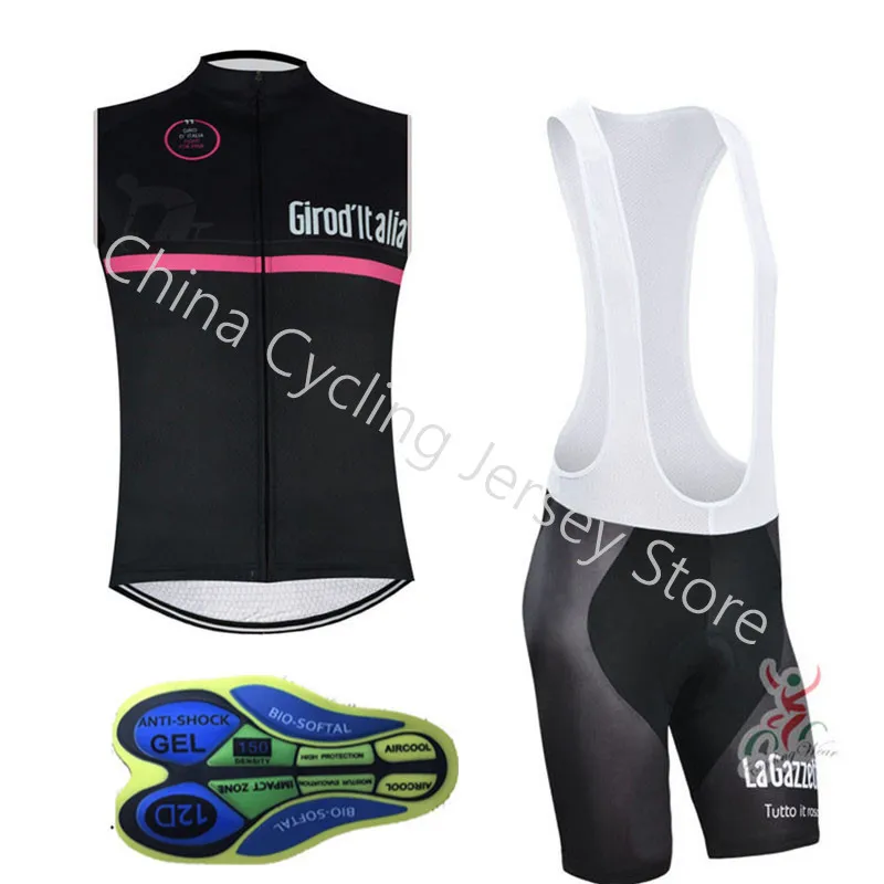 

Ropa Ciclismo Tour de italy summer sleeveless Quick drying cycling jersey Racing bicycle Mountain Pro team cycling clothing A10