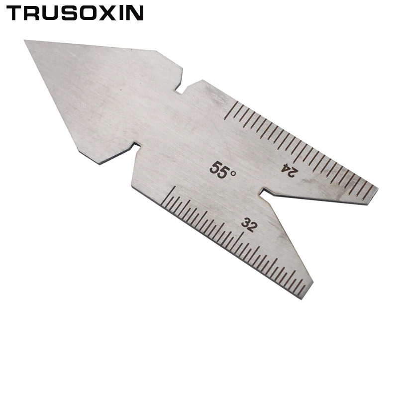 Welding Tools Welding Rule Rib Gauge 55 Angle gauge Center Gauge Degree 14ths and 20ths Screw Thread Gage
