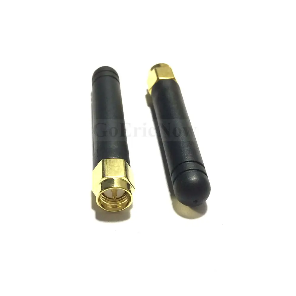 

50 pcs RF GPRS GSM 900-1800 Omnidirectional antenna Straight Gain SMA Male antenna Connector
