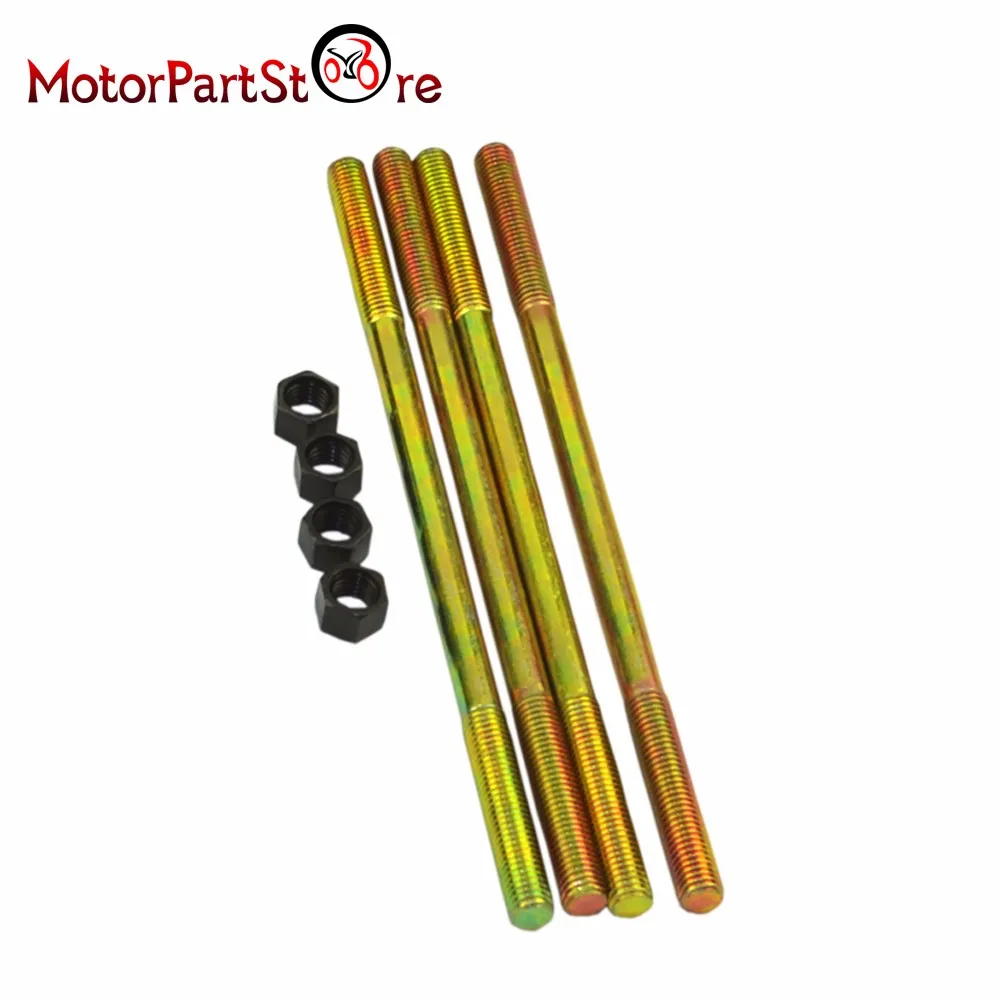 Stud Bolts Nuts Engine Cylinder Barrel for Yamaha PW80 PY80 PW PY 80