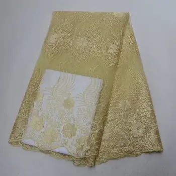 

Embroidery design french lace fabric 5 yards per lot african lace fabric white and red tulle lace fabric for dress -HL30