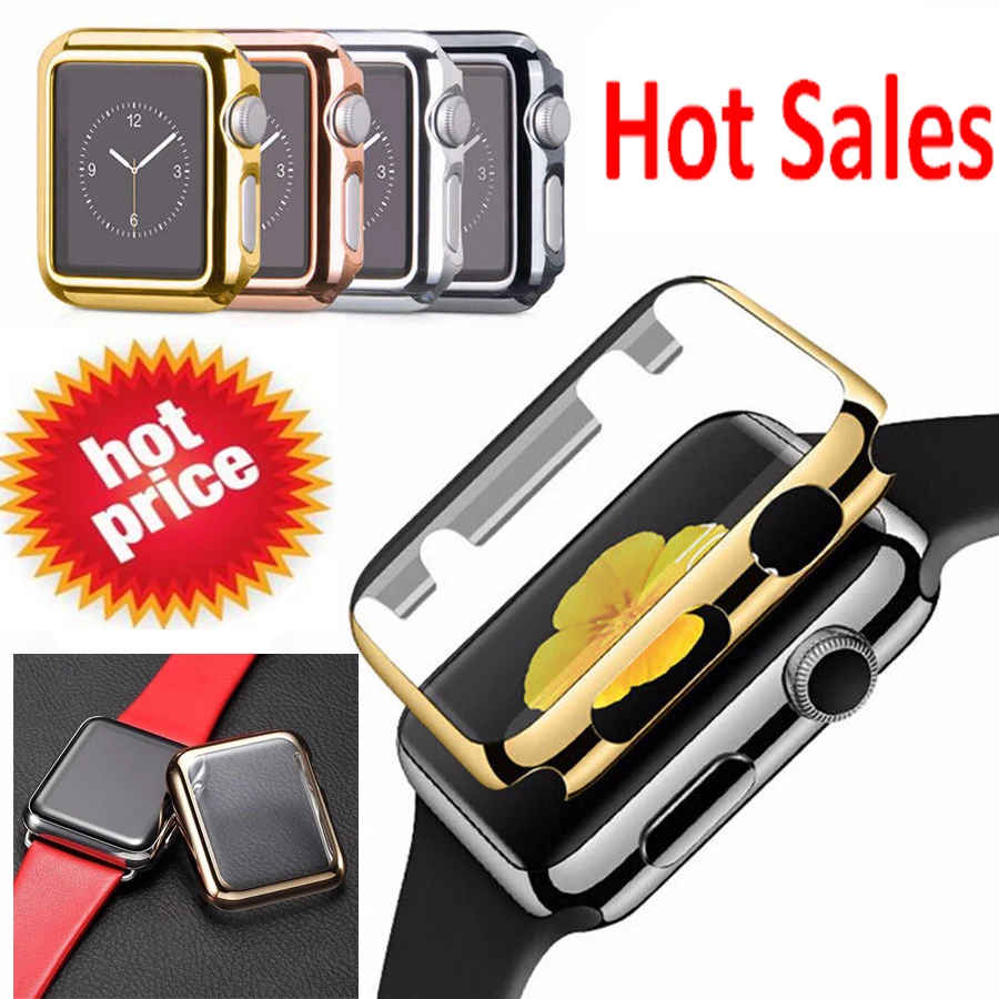 apple watch 3 42mm case with screen protector