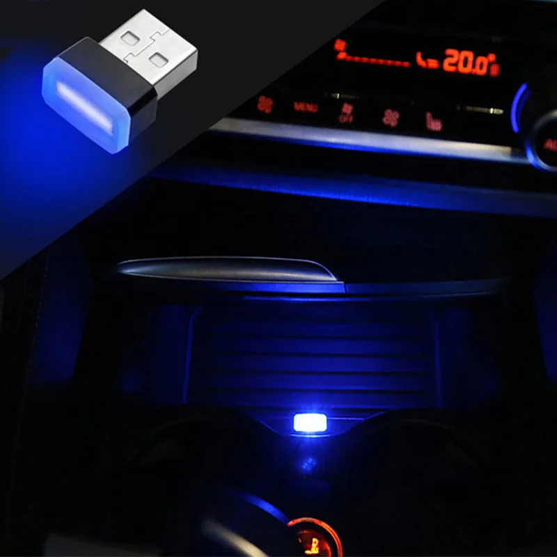 Универсальный PC Портативный зарядное USB устройство с красочные светодиодные