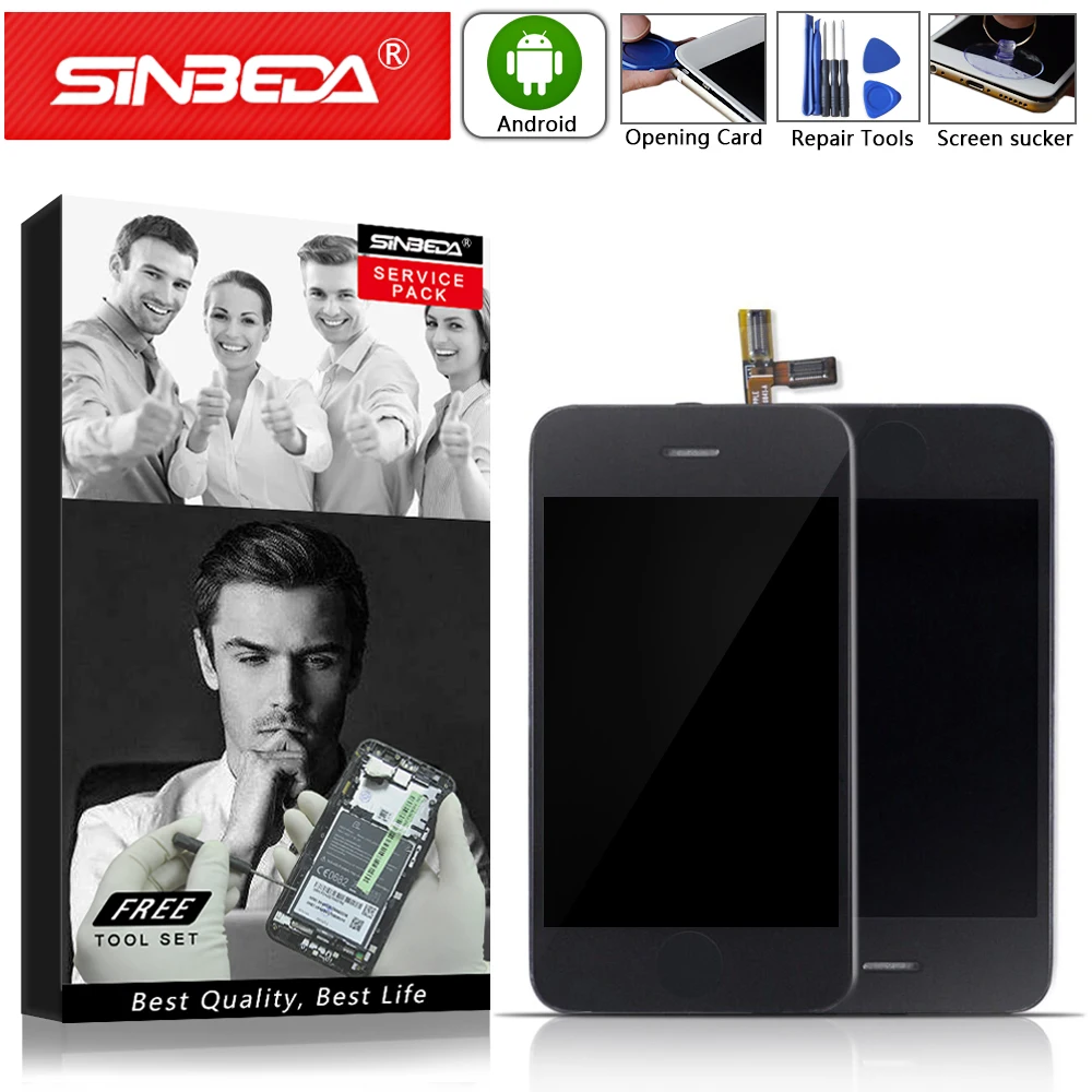 

With Front Camera With Button With Tool For iPhone 3G LCD Display Touch Screen Digitizer Assembly For iphone 3G Display