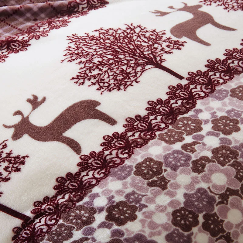 Рождественское покрывало 120x200 см, очень мягкое фланелевое одеяло высокой плотности для дивана/кровати/автомобиля