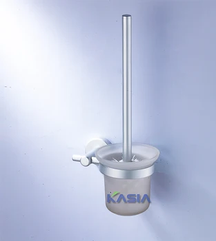 

1PC Hot Sale Bathroom Toilet Brushes Set Space Aluminum Wall Mounted Toilet Brush Holder J2039