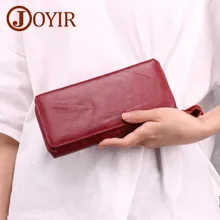 JOYIR кошелек женский высококачественный кожаный кошелек многофункциональный женский кошелек длинный большой емкости карта сумка для денег сумка кошелек бумажник
