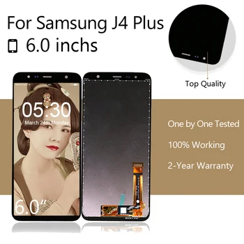 

10pcs/lot for Samsung for Galaxy J4 Plus LCD J415 Display Touch Screen for Samsung J6 Plus LCD Digitizer Free Shipping DHL EMS