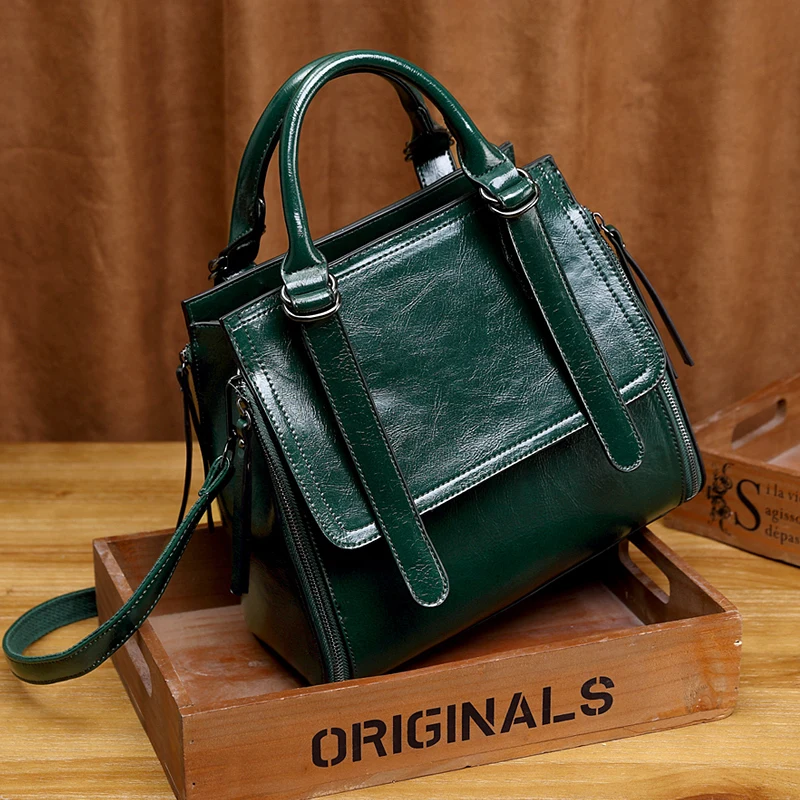 

JIULIN Real Genuine Leather Handbags Handbags Women Bags Designer Female Crossbody Bags For Women Shoulder Bag Ladies