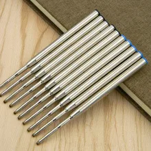 10 шт синяя или 10 шт Черная шариковая ручка хорошего качества Шариковая ручка для заправки