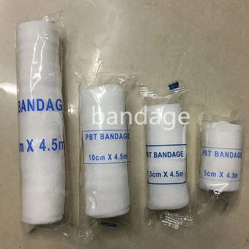 10 pcs/lot Emergency Supplies PBT Elastic Bandage Home Family First Aid Wound Sports Nursing Medical Emergency Care Bandage