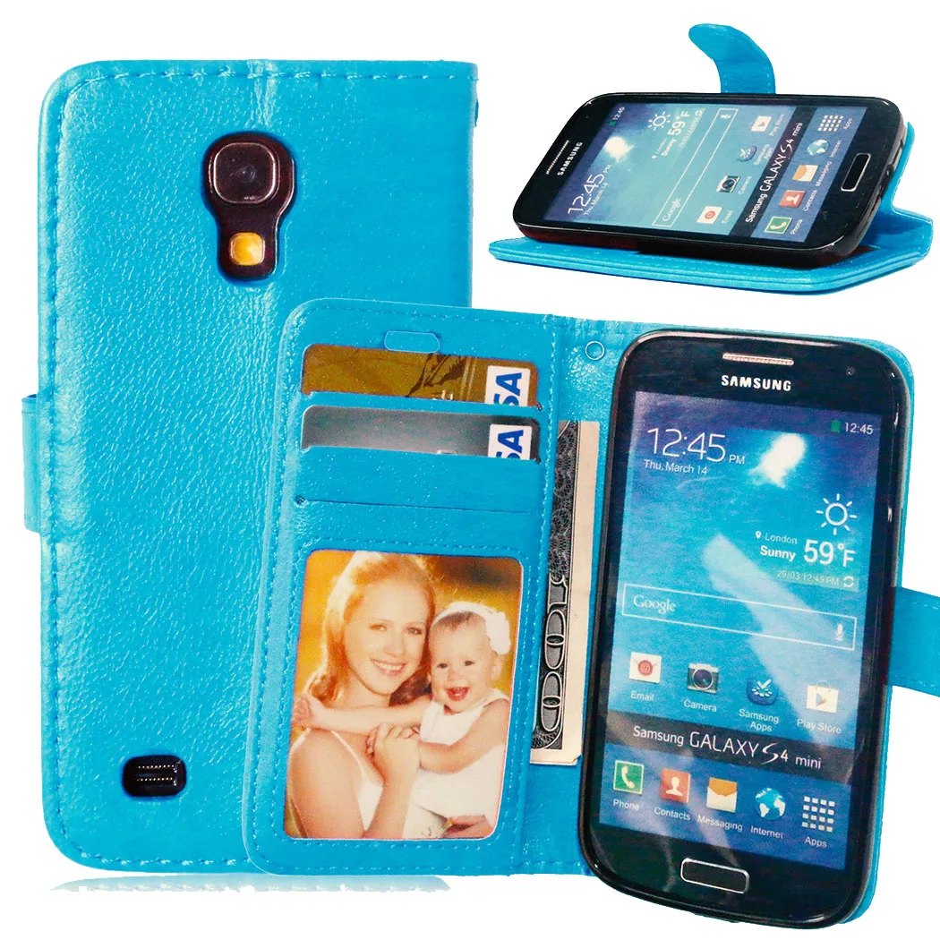 

for Samsung s4 mini Case Cover Flip Phone Cases for Samsung Galaxy s iv i9190 i9192 I9195 I9197 I9195H I9192L I9195L I9195I Case