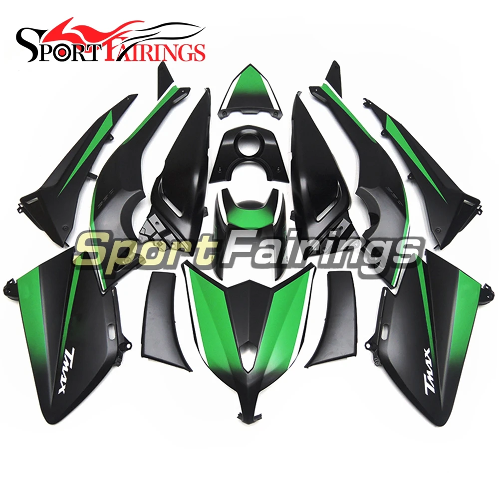 

Injection Fairings For Yamaha TMAX T-MAX XP 530 12 13 14 Motorcycle Full Fairing Kit ABS Plastic Spoiler Green Body Kit Fittings