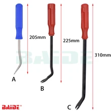 Автомобильный комплект штанги радио Съемник наличников дверей панель лом удаление инструмент скребок 50 шт./партия