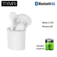 TWS беспроводные наушники Bluetooth наушники мини наушники спортивные наушники громкой связи беспроводная гарнитура с зарядным устройством для xiaomi