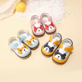 

Summer 0-1 years old baby toddler shoes soft bottom men and women baby 6-12 months baby step before the rain slippers