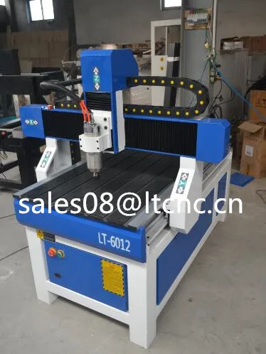 

round guide rail cnc machine router,wood crafts diy machine 4 axis or 3 axis cheap 6012