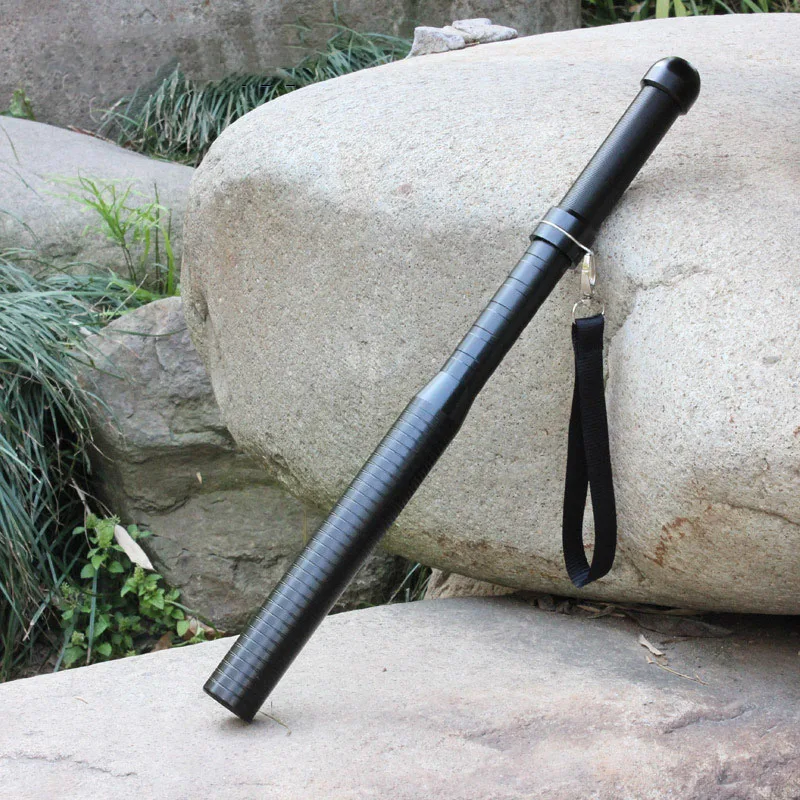 

Self-Defense Stick Flashlight 3 Modes Rechargeable Baseball Bat Anti-Riot Security Equipments Outdoor Emergency LED Long Torch