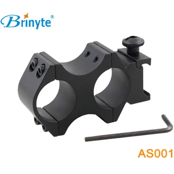 

Asafee AS001 Universal Bracket Holder Torch Clip Clamp Mount 24.5MM for LED Hunting Tactical Flashlight