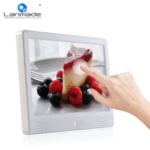 ЖК-белый пластиковый контейнер видео фото Авто play магазин полка 10,1 дюймов промышленный дисплей