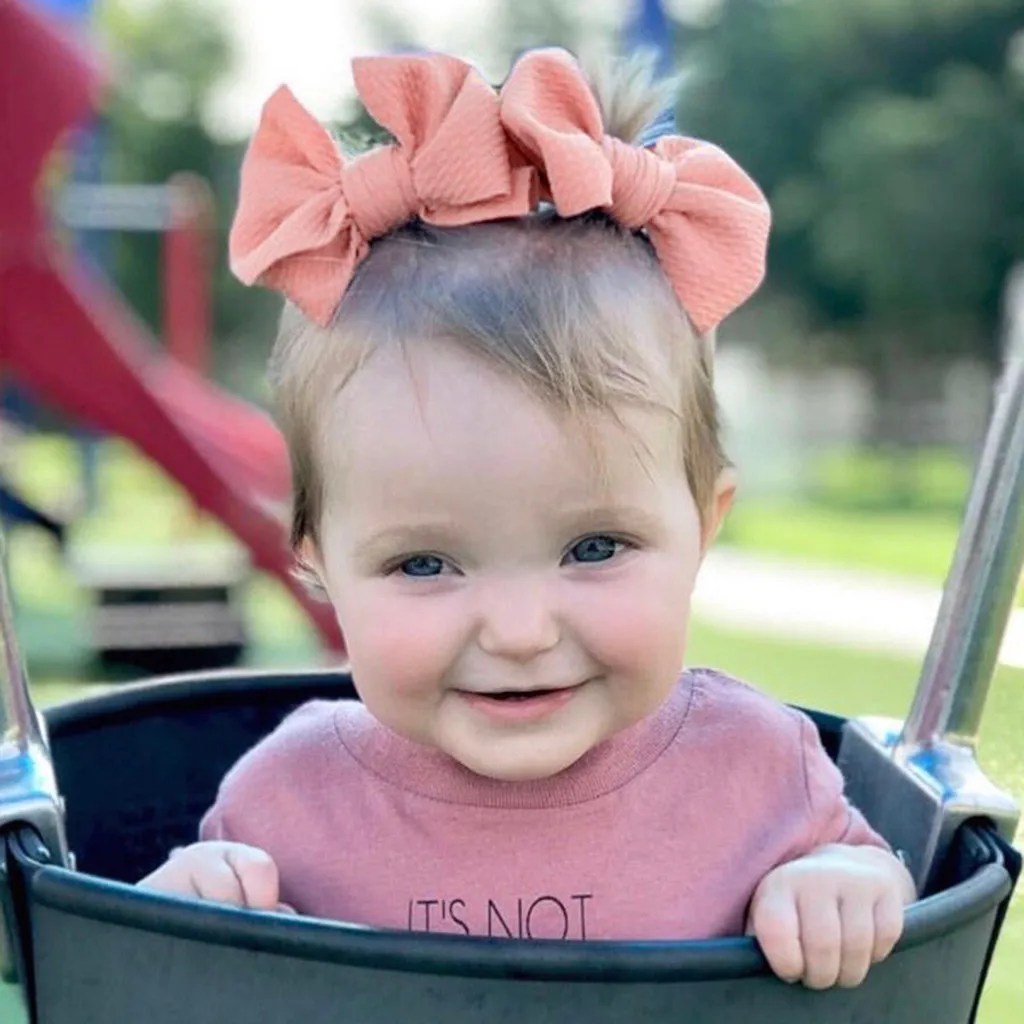 Baby Kids Headband Set Combination Hair Bands Newborn Floral Bow Various Colours