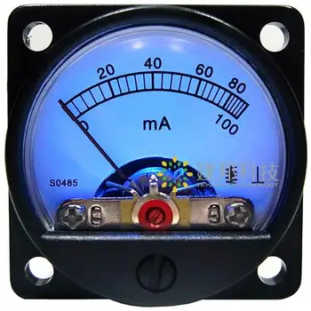 

High precision DC100mA Ma DC ammeter tube tube flow meter current screen pointer