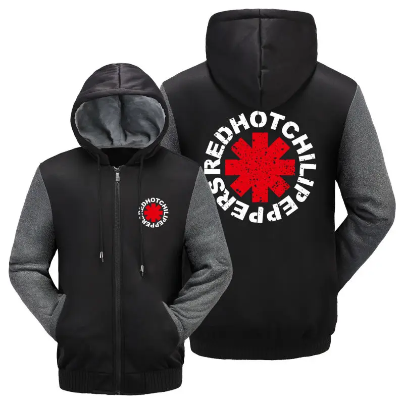 wishot chili peppers clothing rhcp logo hoodie winter jacket fleece mens sweatshirts wishot chili peppers clothing rhcp logo hoodie winter jacket fleece mens sweatshirts