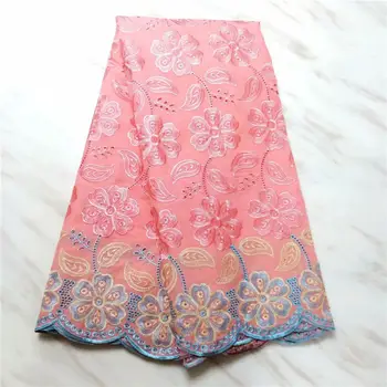

African Lace Fabric 2018 High Quality Lace Swiss Voile Lace In Switzerland Cotton Swiss Dry Lace Fabric Nigeria Wedding