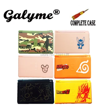 

Hot Full Set Limited Edition Design Fit DS Lite Plastic Housing Shell Cover Case Replacement for NintendoNDSL With Full Buttons