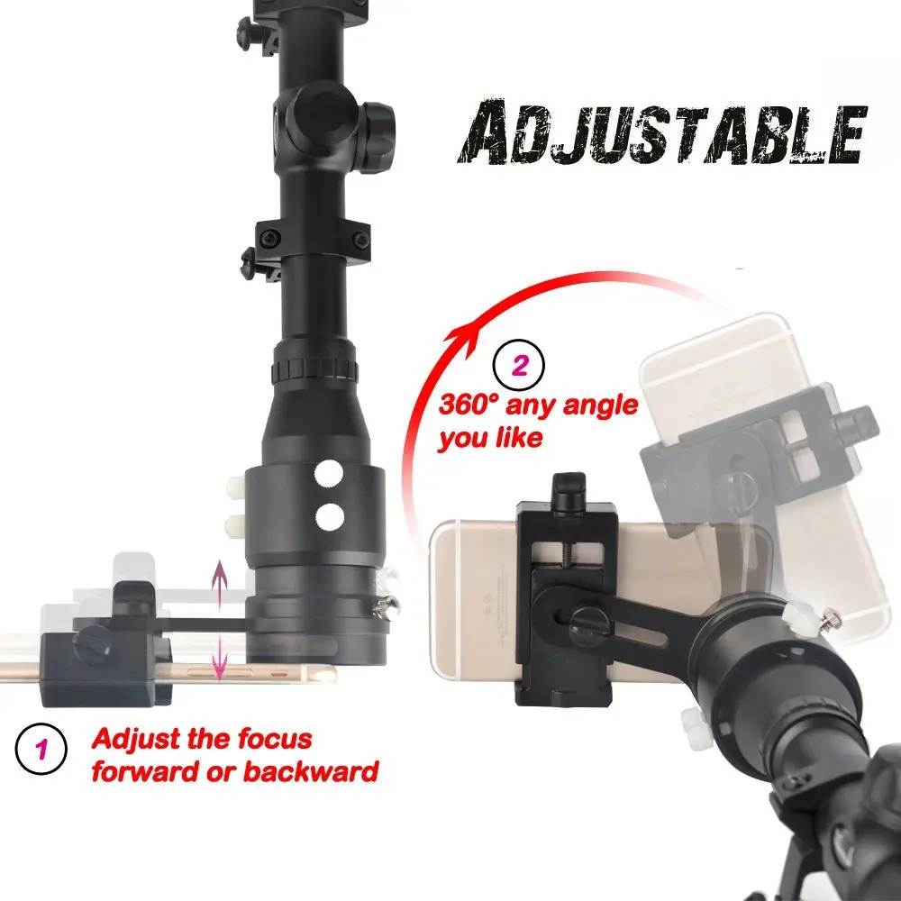 Rifle Scope Smartphone Advanced Glass Magnification system adapter Smart Shoot Scope Mount Adapter for Gun Scope Airgun Scope