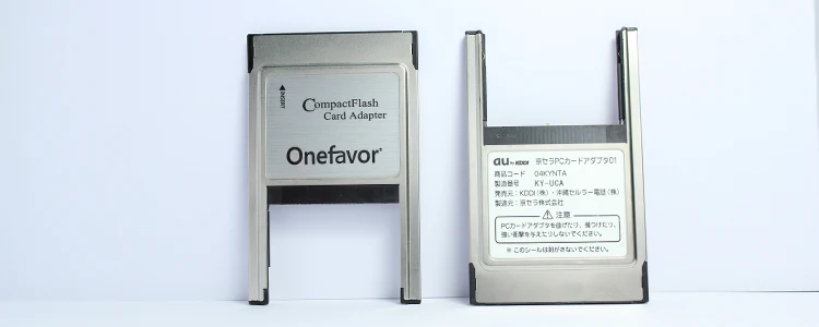 Акция! Onefavor CF компактный адаптер для флэш-карт к PCMCIA адаптер считывателя типа | и типа | для ноутбука