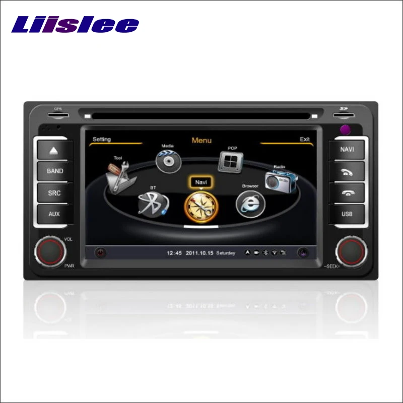 Sale Liislee For Toyota Quantum 2004~2013 Car Radio Audio Video Stereo CD DVD Player GPS Nav Navi Map Navigation Multimedia System 1