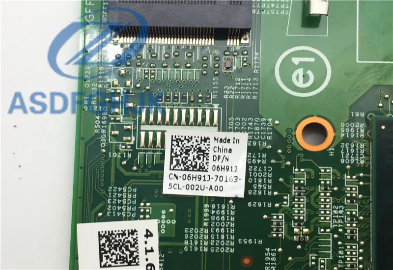 Оптовая продажа телефон модель 06H91J 6H91J для Dell Inspiron 24 3000 3455 3240 Series материнская