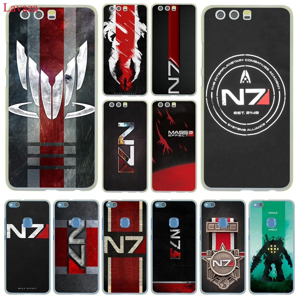 Lavaza N7 Mass Effect Hard Case For Huawei P30 P P10 P9 Plus P8 Lite Mini 17 16 15 P Smart Z 19 Case For Huawei Case Acase Plus Aliexpress