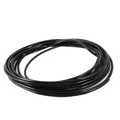 12M 39Ft Length 4mm x 2.5mm Size Pneumatic Air PU Hose Pipe Tube Black | Обустройство дома