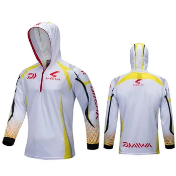 

2018 New style DAIWA Clothing Long Sleeve Quick Dry Fishing Clothing Anti-UV Sunscreen Fishing Vests Camisas