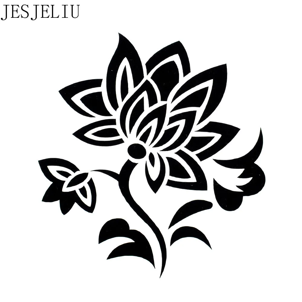 

Flower Shape Reusable Stencil Airbrush Painting Art DIY Home Decor Scrap booking Album Crafts 13*13cm Free Shipping