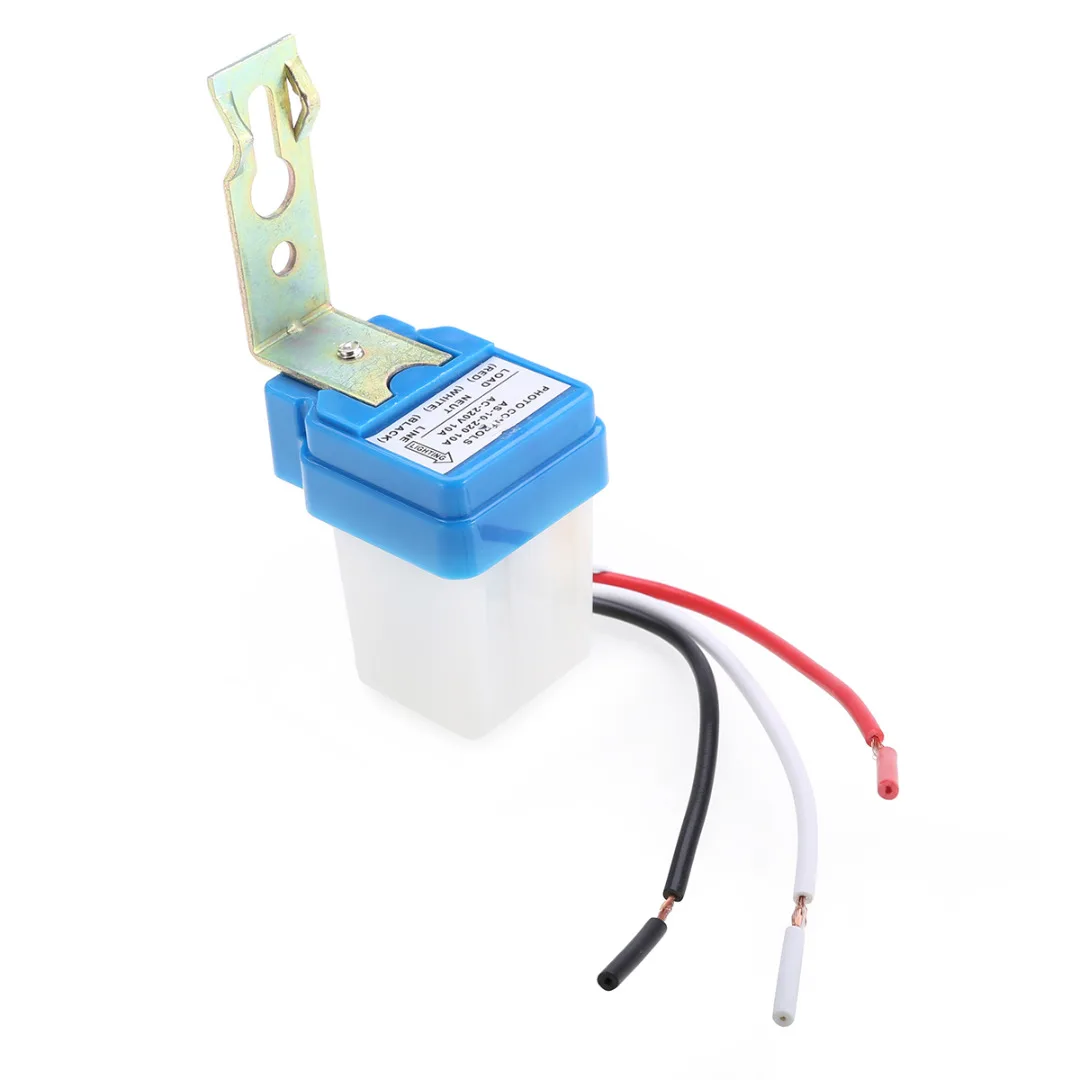utomatic On Off Photocell Street Light Switch AC 220V 50-60Hz 10A Auto Photo Control Photoswitch Sensor Electrical Switch