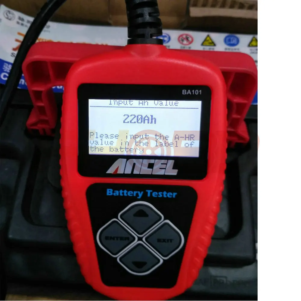 2027Day Delivery++ Ancel BA101 Car Battery Tester 12V Digital Analyzer