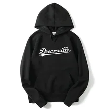 Новинка Dreamville Records толстовки Sudaderas Hombre мужская толстовка с капюшоном черный/серый хлопковый спортивный костюм брендовая одежда