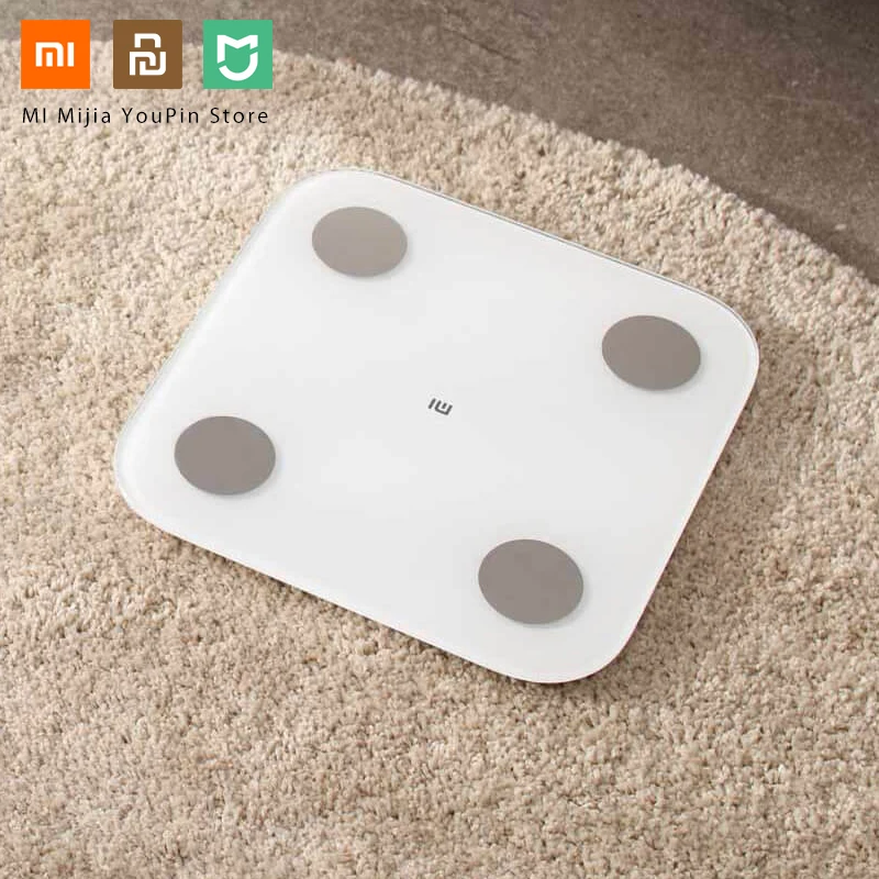 Умные bluetooth весы XIAOMI 2 0 для измерения веса жира и тела мониторинг состояния