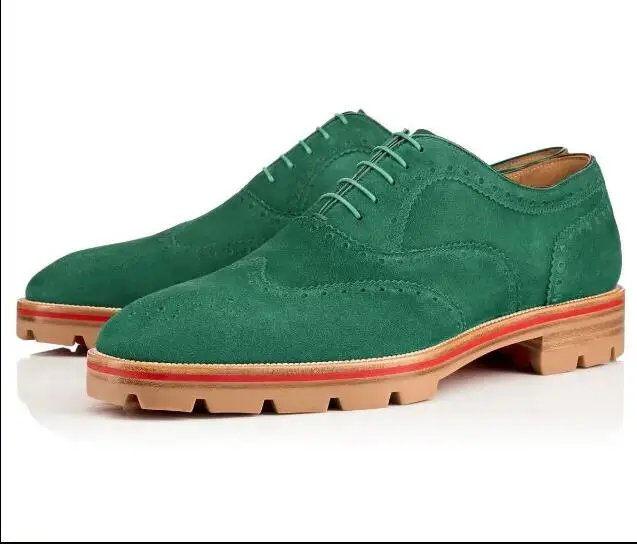 Qianruiti обувь; мужские Нескользящие оксфорды в стиле пэчворк с заклепками; свадебные туфли с квадратным носком; Мужские дышащие лоферы; Повседневная обувь; большой размер 46 - Цвет: as pics