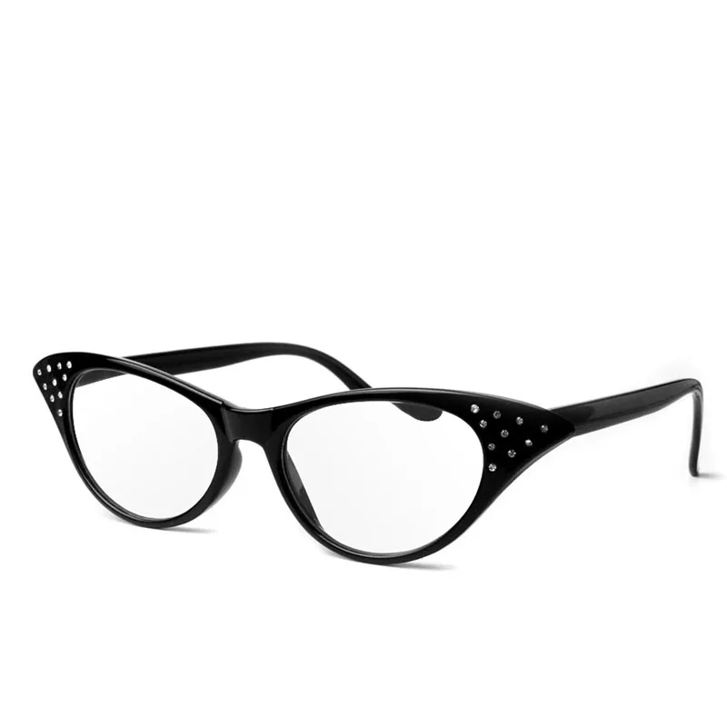 

Cat Eye Style Women Reading Glasses Resin Crystal Rhinestone Decoration Glasses