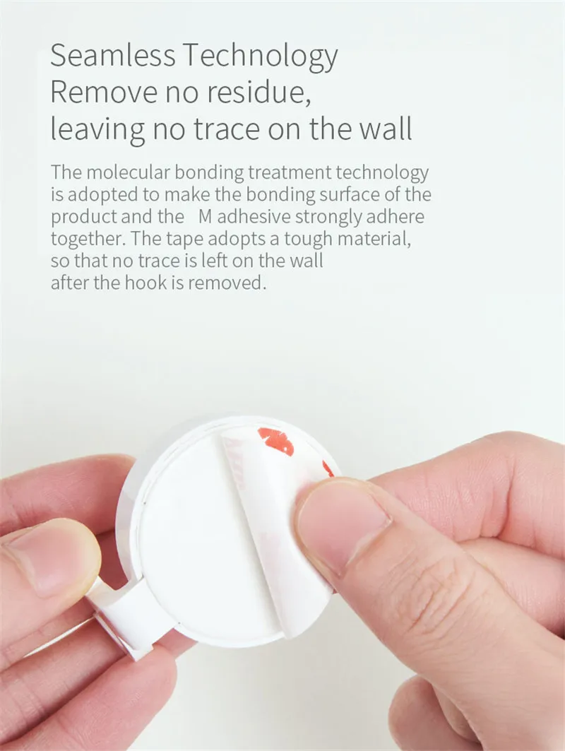 Горячие Xiaomi Mijia маленькие клейкие крючки крепкие для ванной спальни кухонные настенные крючки 3 кг Максимальная нагрузка Новое поступление для Xiaomi Life