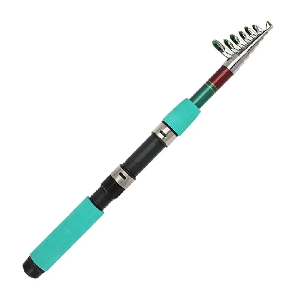 

Durable Fishing Pole Fishing Gear Fishing Rod Practical Portable Green Super Hard Reservoir Sport