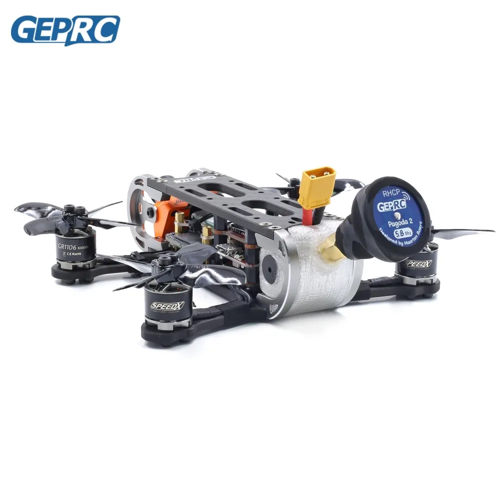 Geprc GEP-CX Cygnet 115 мм 2-дюймовый стабильный F4 20A 48CH RunCam split Mini 2 1080P HD RC FPV гоночный Дрон