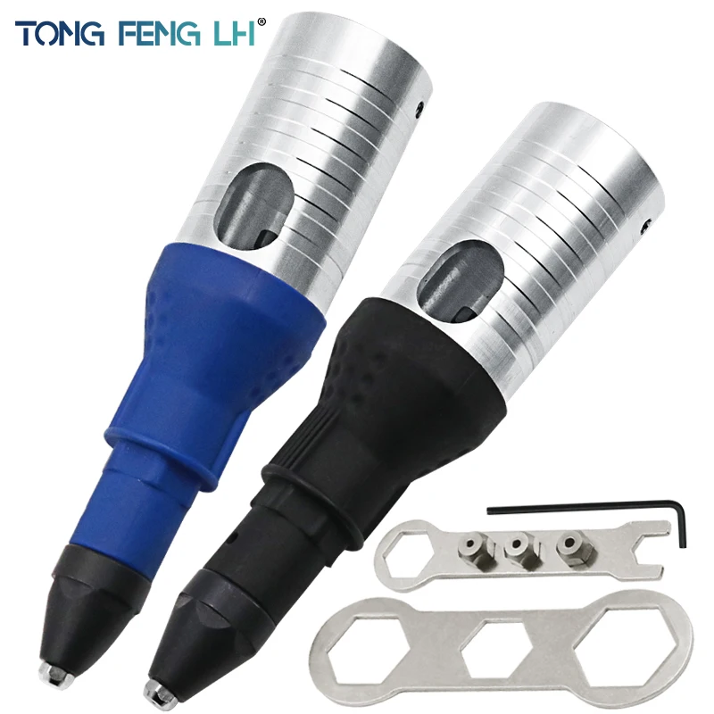 

New All Electric Rivet Nut Gun Riveting Tool Cordless Riveting Drill Adaptor Insert nut tool Multifunction Nail Gun Auto Rivet