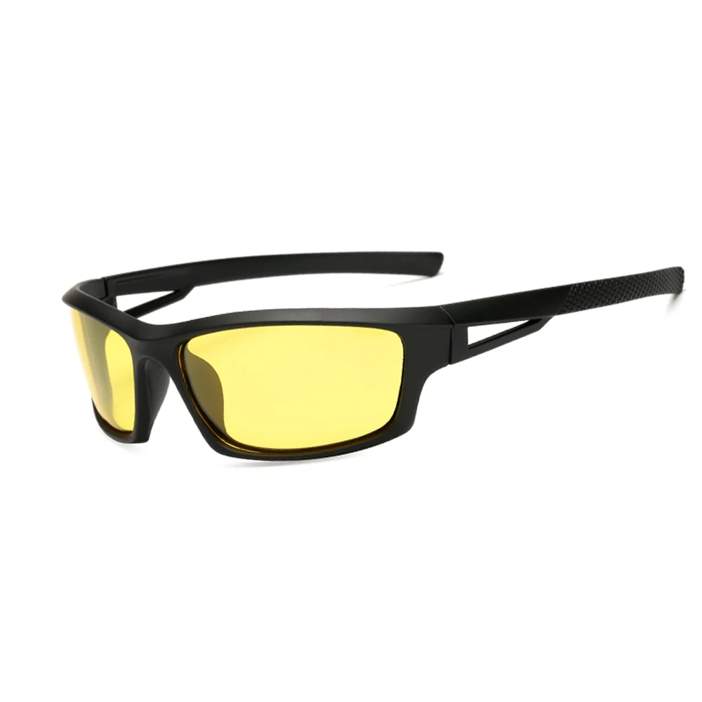 AIELBRO мужские и женские легкие поляризованные солнцезащитные очки для велоспорта, спортивные очки для рыбалки, альпинизма, пешего туризма, бега, лыжного спорта, велосипедные очки - Цвет: C08 Sand NightVision