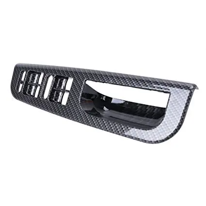 

Carbon Fiber Pattern Door Window Switch Control Panel For VW Golf Jetta MK4 1998 1999 2000 2001 2002 2003 2004