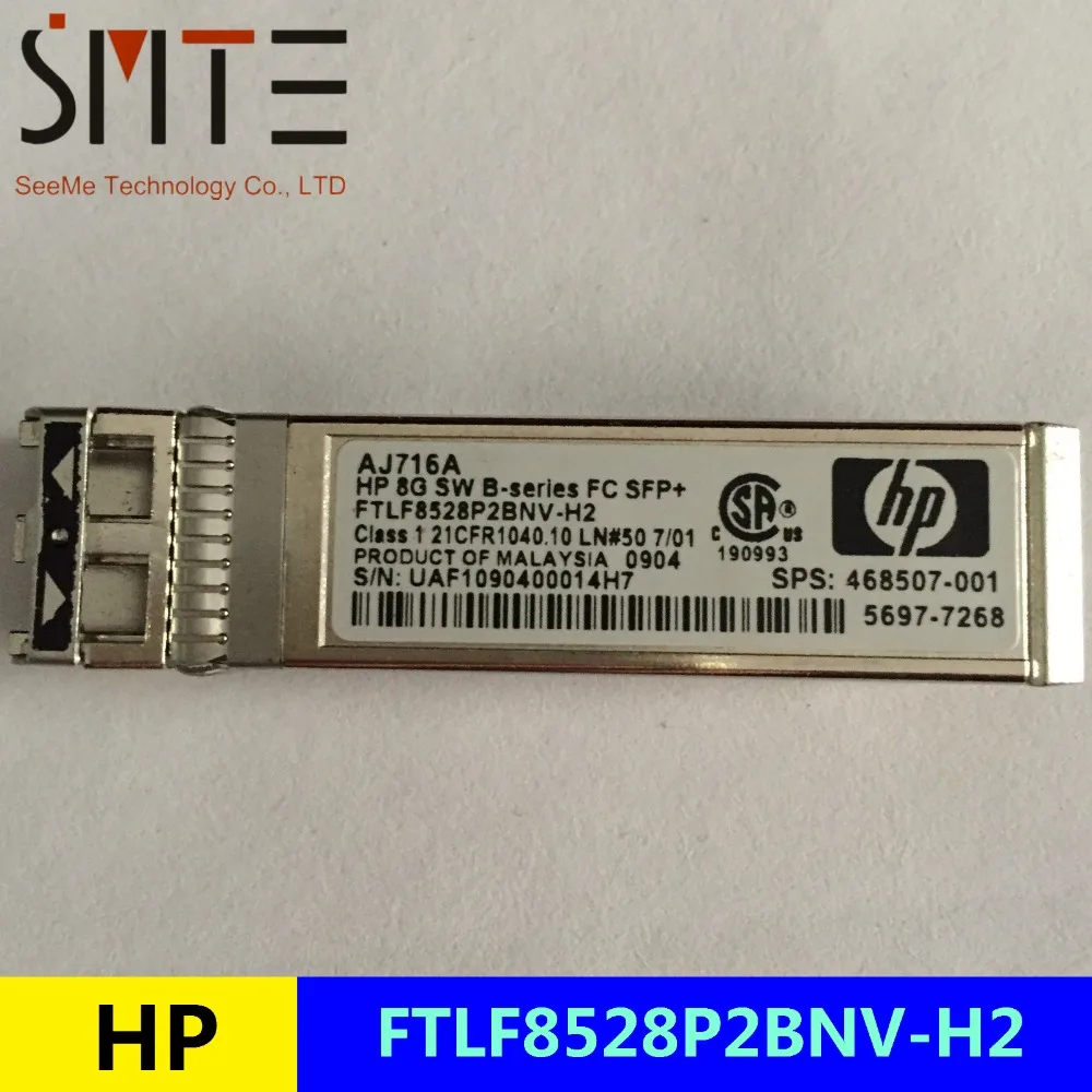 Baratos Original FTLF8528P2BNV H2 AJ716A 8G SW b series FC SFP + transceptor De Fibra óptica